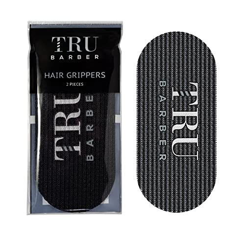 Tru Barber Hair Grippers ® 2 Cores Bundle Pack 4 PCs para homens e mulheres - salão e barbeiro, clipes de cabelo para estilo,