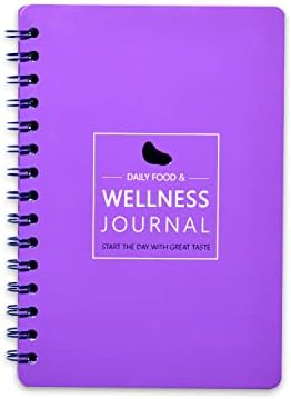 Food & Wellness Journal-15 Weeks Nutrenner Planner com dieta e calorias Tracker Weekly & Daily Meal and Exercício Lão de diário de peso diário Journal for Women & Men-6.3 ″ x 8,5 ″