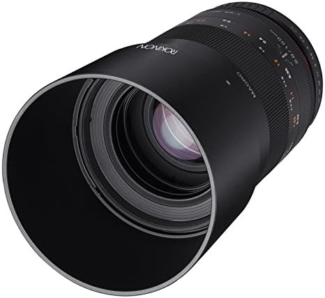 Rokinon 100mm F2.8 ED UMC Full Frame Lens Macro com chip AE embutido para câmeras SLR Digital Nikon