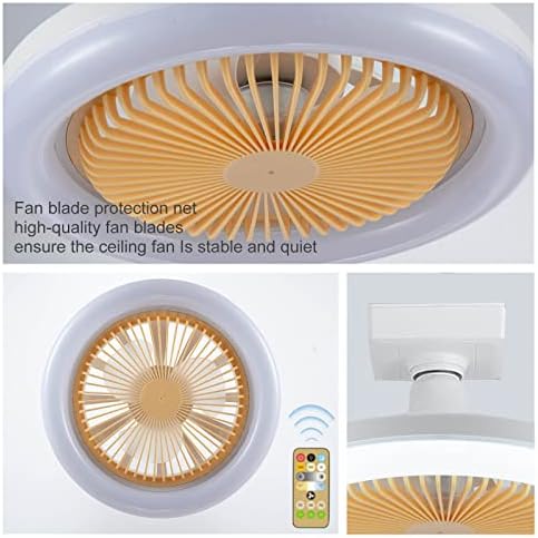 Ventilador de teto de MoreSec com luzes, ventilador de teto em casa com controle remoto, luz do ventilador de controle remoto