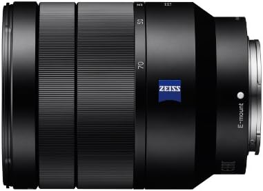 Sony 24-70mm f/4 Vario-Tessar T FE OSS OSS Intercambie a lente de zoom de estrutura completa com filtro de lente de proteção