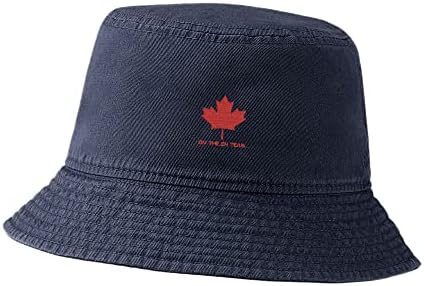 Chapéu de balde para homens Mulheres na equipe EH Canadá bordou Chapéus de algodão lavado de algodão unissex