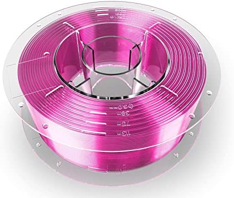 Sainsmart 101-90-740prp Pro-3 Premium de 1,75 mm de 1,75 mm Filamento de impressora PETG 3D, PETG rosa quente, bobo de 2,2 libras, precisão dimensional +/- 0,02mm