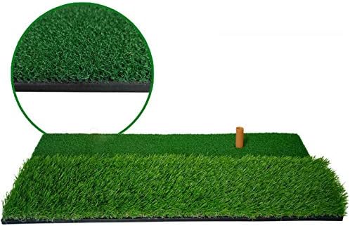 Bnoukyue novo golfe para puter trainer base de plástico em casa Office Indoor Putter Putting Green Grass Mat