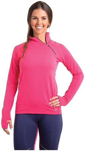 TASC Performance Feminino Fitness Running Fitness 1/4-ZIP Jaqueta