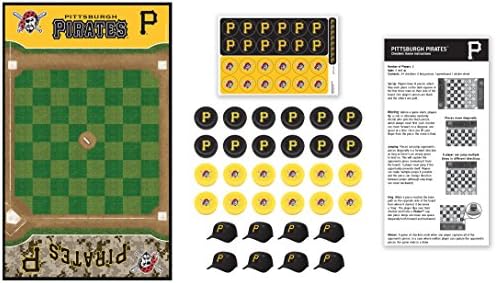 Obras -primas mlb pittsburgh pirates checkers board jogo
