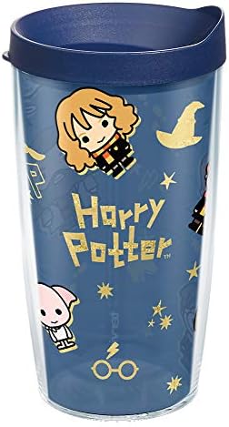 Tervis fabricado nos EUA Harry Potter de parede dupla - ícones de charme copo de copo isolado mantém bebidas frias