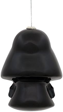 Ornamento de Natal à prova de quebra da Hallmark, Star Wars Darth Vader Decoupage