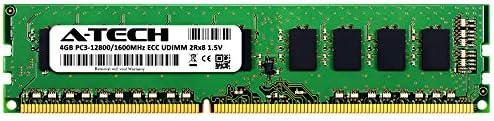 Substituição de 4 GB de Tech para HP A2H32AV-DDR3 1600MHz PC3-12800E ECC UDIMM UDIMM 240 PIN 2RX8 1.5V-Memória do servidor único