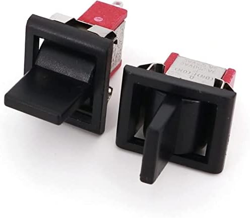 Brerysun Rocker Switch 5pcs SH T80-R SERIA R8016A-P14 3PIN MOMEMENTO MOME-MOMO-MOMA MOMA AUTO-RETENDURON SPDT Rocker e Paddle Switch