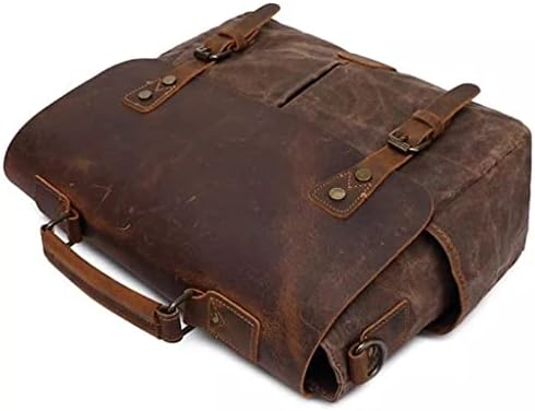 Wyfdp Batik Canvas Vintage Câmera à prova d'água ombro de 14 Laptop Mensageiro casual Photo Homens Mulheres Bag DSLR