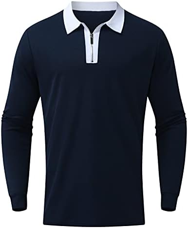 Camisas de Polo de Golfe para homens Vintage leves 1/4 estampas listradas Long Sheeve Fall Halloween Shirts#0907