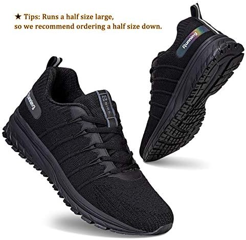 WATELVES Mens Running Shoes Womens Walking Casual Sneakers for Gym Training Fitness Jogging Tennis Athletic