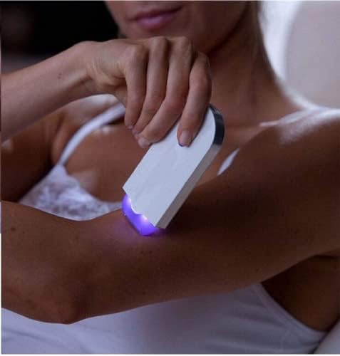 A borracha de cabelo liso e sedoso, ferramenta de remoção de cabelo indolor, removedor de epilator recarregável a laser feminino, sensor de barbear de remoção de cabelo, aplica -se a qualquer parte do corpo