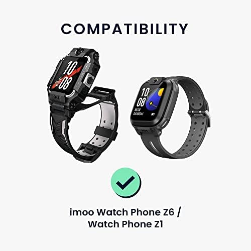 Kwmobile Charger Cord Compatível com o telefone IMOO Watch Phone Z6 / Watch Phone Z1 - Carregador para Smart Watch USB Cable