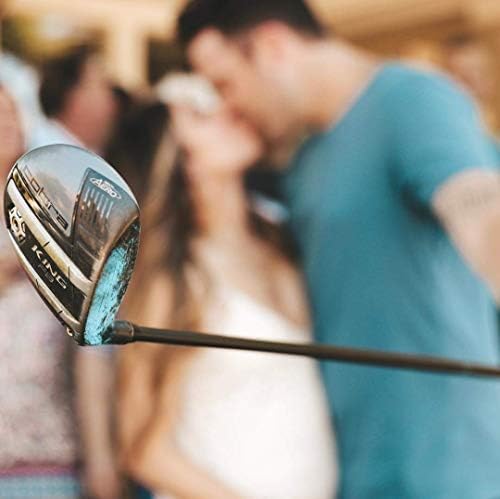 Bolas de golfe de revelação de gênero | Um rosa, um azul + camiseta de madeira incluída | Melhor presente para esperar