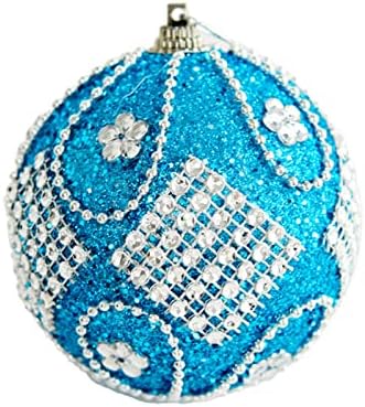 8cm / 3in Foam Christmas Ball Christmas Tree Pingente Decorações de Natal Decoração de Árvore de Natal Mini bolas de piscina 1 1/4