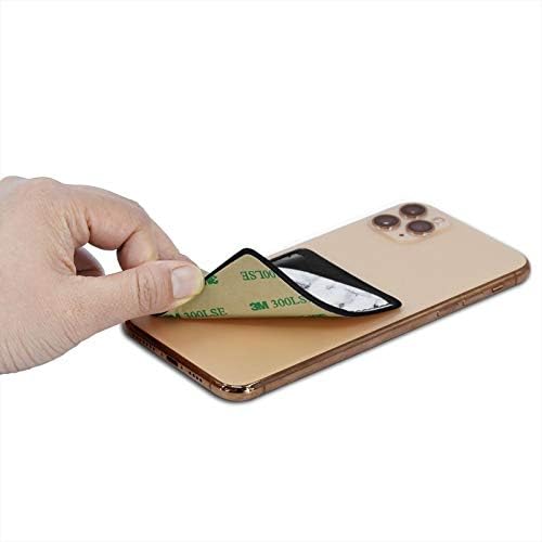 3m adesivo stick-on com cartão de crédito de carteira de carteira capa de bolsa bolsa bolso de bolso de bolso de mármore