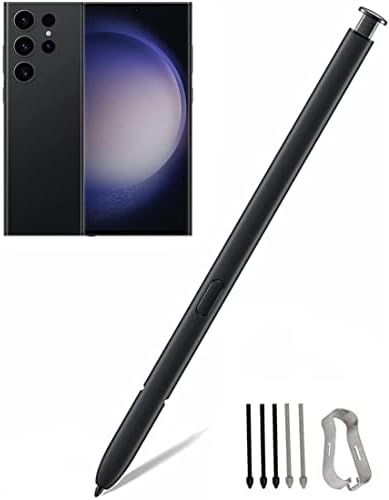 Galaxy S23 Ultra Pen Substituição para Samsung Galaxy S23 Ultra 5G Touch Screen caneta, caneta S23 S sem dicas de substituição Bluetooth/Nibs