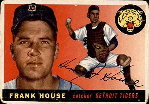 1955 Topps 87 Frank House Detroit Tigers Poor Tigers