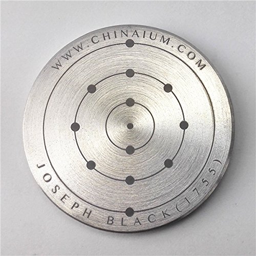 Huge homenagem ao descobridor de moeda de metal MG de metal MG pura de 1,5 polegadas de 1,5 polegada