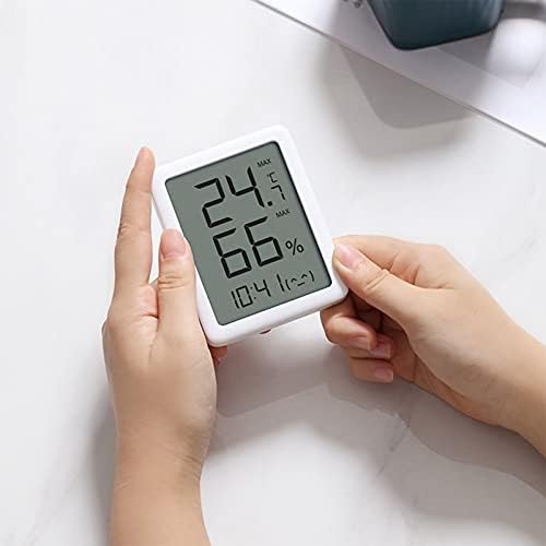 Termômetro NJZY Tela LCD Exibição digital Grande Termômetro Higrômetro Sensor de umidade de temperatura de temperatura