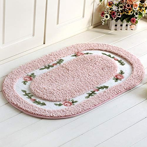 VCTOPs elegantes tapetes de banheiro de flor de rosa elegante tapete de tapete de tapete de tapete de tape