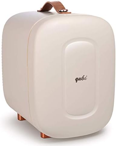 Qubi Mini Fridge, geladeira profissional de cuidados com a pele, mini cosméticos de maquiagem geladeira, geladeira compacta 5 litros