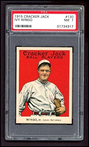 1915 Cracker Jack 130 Ivy Wingo St. Louis Cardinals PSA PSA 7.00 Cardinals