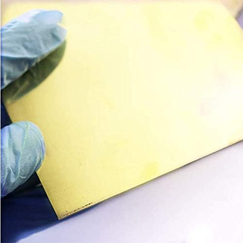 Placa de folha de latão ZeroBegin H62, para propriedades de corte mecânico de modelos de artesanato DIY, folha de placa