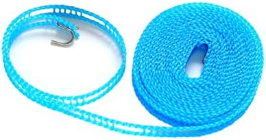 Varal portátil Besportble Retactil de trajes pesados ​​Roupas secaram lavanderia de linhas de linhas de corda- linhas de corda antiskídeo