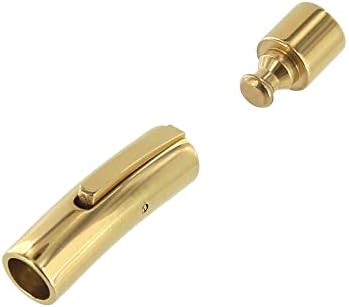 ERO B8938 5mm, fecho de pulseira, ouro em PVD, aço inoxidável
