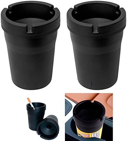 2 Jumbo Butt Butt Bucket Ashtray Cigarreting Extingishing Car Copo Cinzel portátil