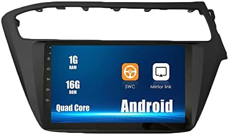 Android 10 Autoradio Navigação de carro Multimídia GPS Radio de toque GPS 2.5D Screen Forhyundai i20 2018-2019 RHD Quad Core