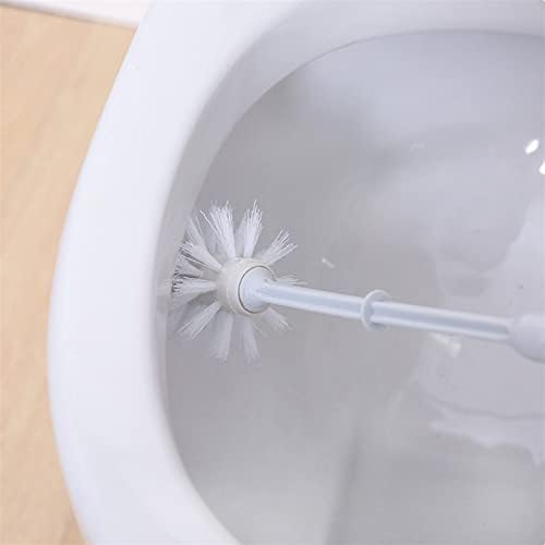 Escovas de vaso sanitário knfut e suportes ， pincel de vaso sanitário e suporte compacto ferramenta de pincel suave limpeza