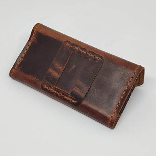 Caixa de coldre de couro coldsterical para Sony Xperia XZ3, capa de telefone de couro genuína, estojo de bolsa de couro feita