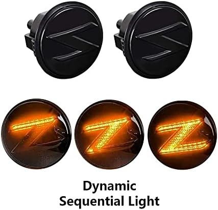 Luzes laterais do TotMox LED, refletores de lâmpadas de sidemarker do pára-choque dianteiro, compatíveis com Nissan