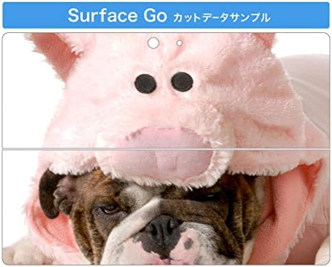 capa de decalque de igsticker para o Microsoft Surface Go/Go 2 Ultra Thin Protetive Body Skins 001228 Dog Pig Limal