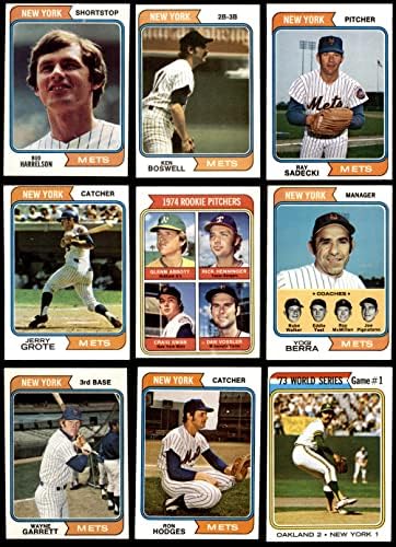 1974 Topps New York Mets Team Set New York Mets EX/MT+ Mets