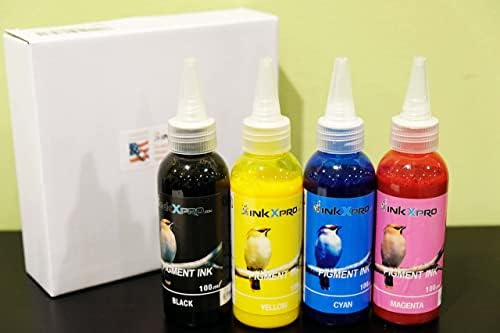 Branda InkxPro 4 x 100ml Hi Recarias de tinta de pigmento de qualidade para Epson Workforce 7010 7510 7520 3540 3520 3620 3640 7610 7620 Impressora
