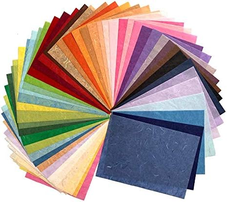 50 folhas de cores misturadas A4 lençóis finos de amoreira lençóis artes de papel washi design artesanato artesão de origami fornecedores de cartões