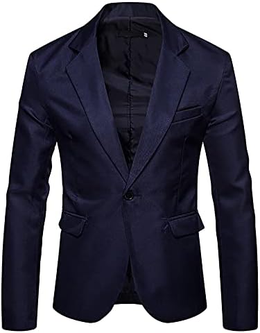 Jaquetas de terno masculino, moda sólida fit slim fit