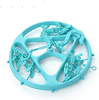 Yumuo simples circular ganchos de vento de plástico roupas íntimas de plástico