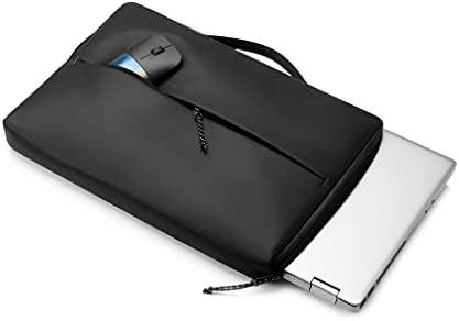 HP - Manga esportiva para PC para notebook até 14 , compartimento acolchoado, detalhes reflexivos, tecido à prova d'água, preto