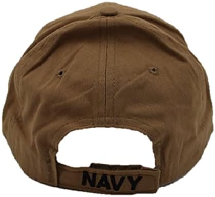 Chefe de Eagle Crest Petty Officer aposentou a âncora da Marinha dos EUA Coiote Brown Baseball Cap, Tamanho único