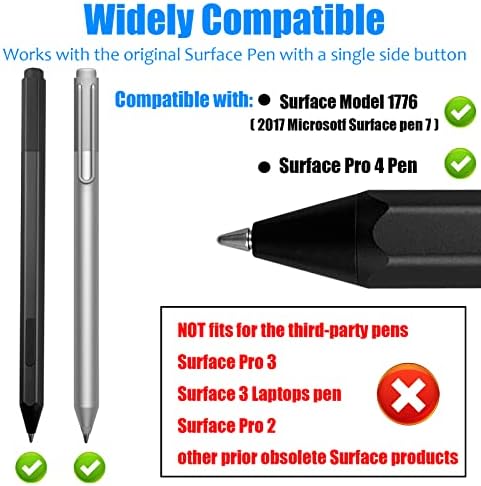 Sem desgaste de titanium liga as pontas de caneta para caneta de superfície, realititcs caneta como pontas de reposição de reabastecimento