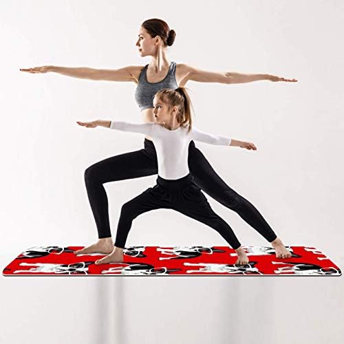 Siebzeh French Bulldog Premium Premium grossa Yoga Mat ECO Amigável Health & Fitness Non Slip tapete Para todos os tipos de ioga de exercício e pilates