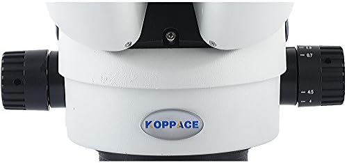 KOPPACE 3.5X-90X Lens de microscópio trinocular trinocular lente de microscópio industrial trinocular 1/2 Adaptador CTV Lente