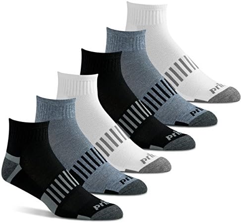 Prince Men's Athletic Quarter Socks