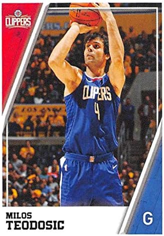 2018-19 Panini NBA adesivos 269 Milos Teodosic Los Angeles Clippers NBA Basketball Sticker Trading Card